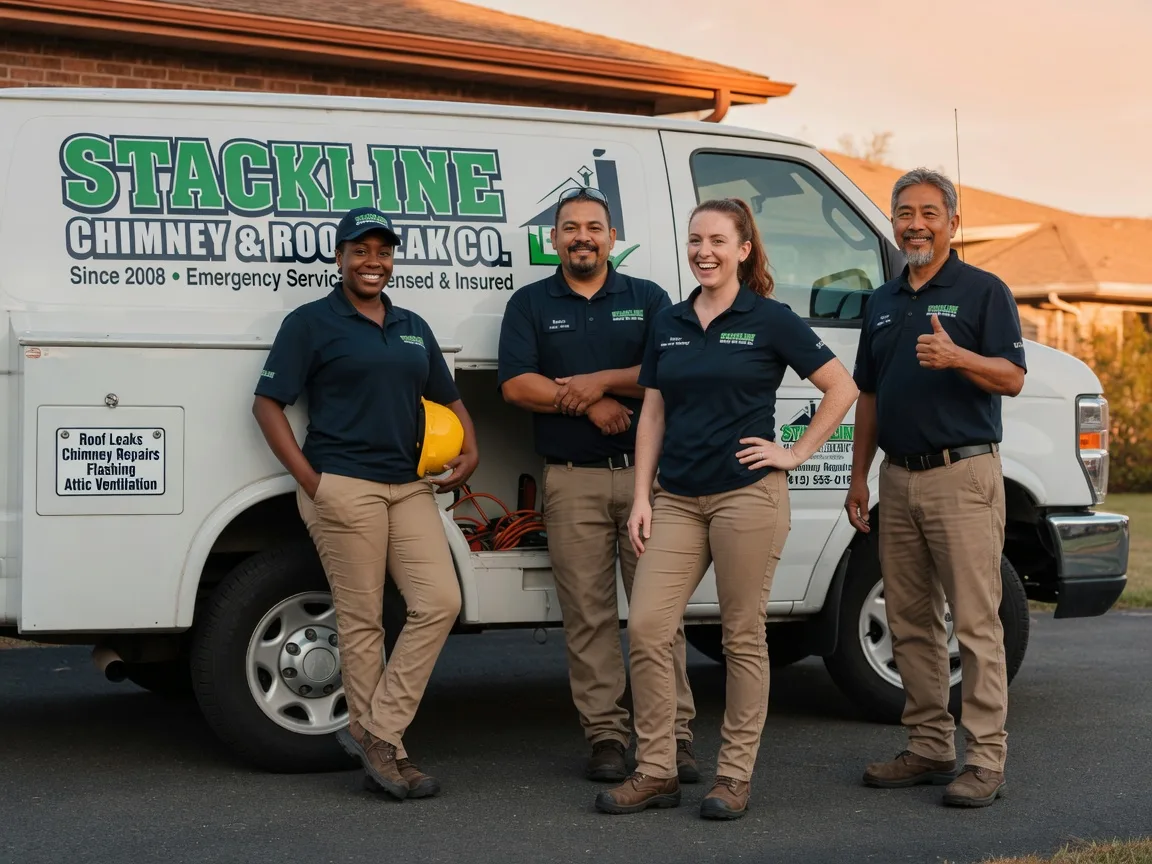 Chimney flashing repair company in Wakarusa, IN